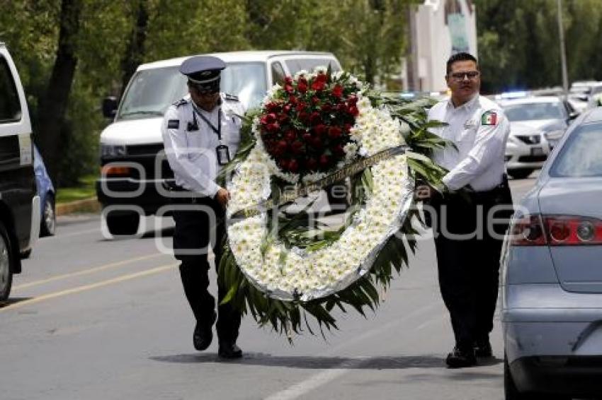 HOMENAJE . POLICIA MUNICIPAL