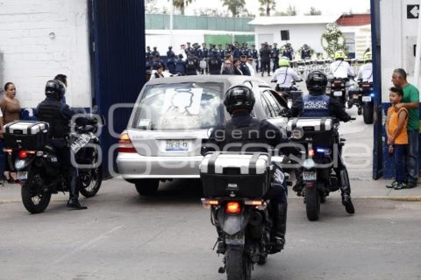 HOMENAJE . POLICIA MUNICIPAL