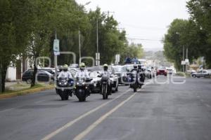 HOMENAJE . POLICIA MUNICIPAL