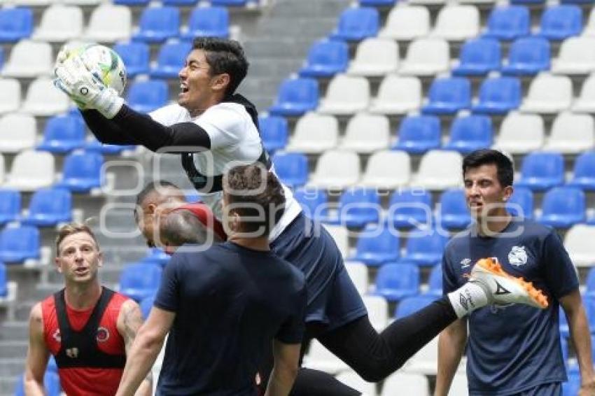 CLUB PUEBLA . ENTRENAMIENTO