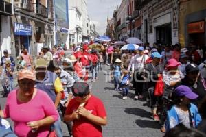 MANIFESTACIÓN . ANTORCHA CAMPESINA