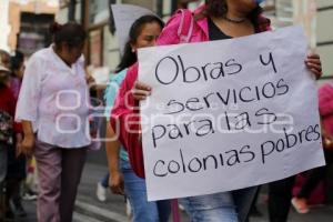 MANIFESTACIÓN . ANTORCHA CAMPESINA