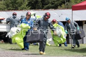 MACROSIMULACRO EMERGENCIA QUÍMICA