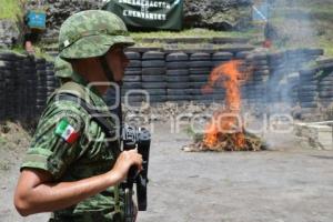 INCINERACIÓN ENERVANTES . ATLIXCO