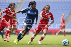 FUTBOL FEMENIL . CLUB PUEBLA VS TOLUCA