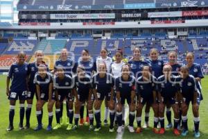 FUTBOL FEMENIL . CLUB PUEBLA VS TOLUCA