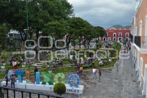 ATLIXCO . TAPETE MONUMENTAL