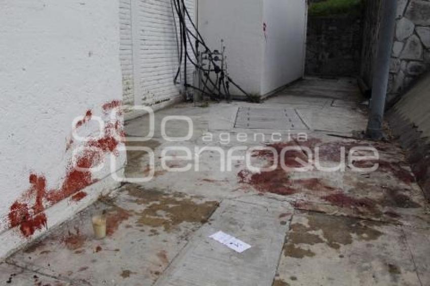 NOTA ROJA . HOMICIDIO