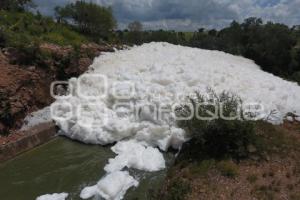 VALSEQUILLO . ESPUMA DESECHOS TOXICOS