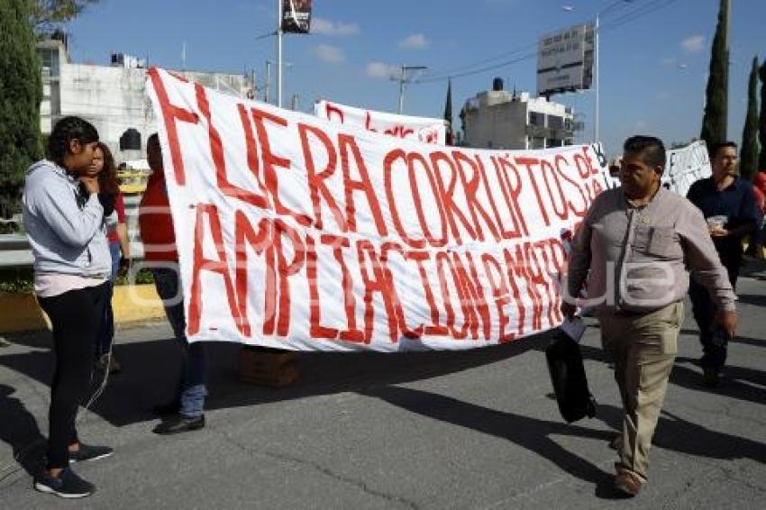 MANIFESTACIÓN RECHAZADOS BUAP