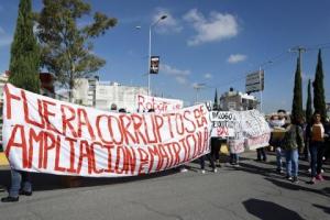 MANIFESTACIÓN RECHAZADOS BUAP