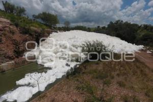 VALSEQUILLO . ESPUMA DESECHOS TOXICOS