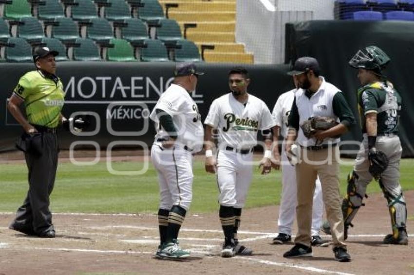 BEISBOL . PERICOS VS BRAVOS