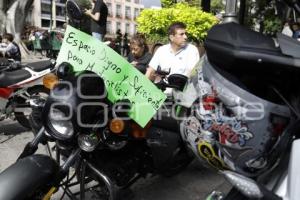 MANIFESTACIÓN MOTOCICLISTAS