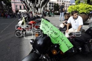 MANIFESTACIÓN MOTOCICLISTAS