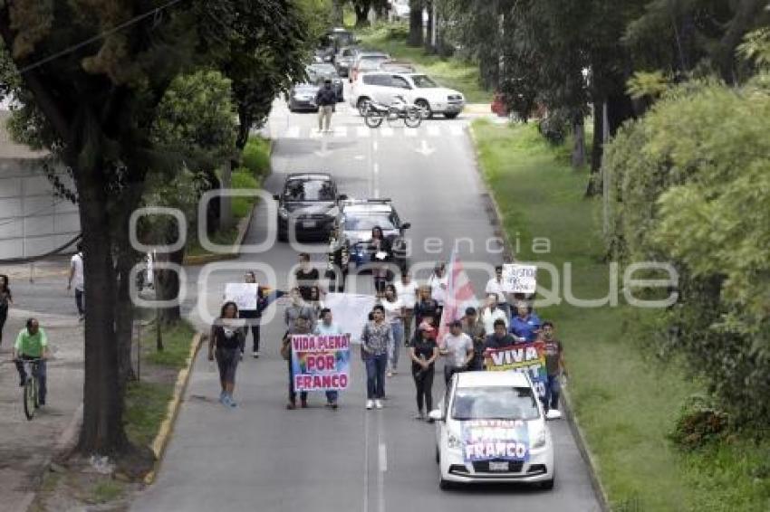 MANIFESTACIÓN CASO FRANCO