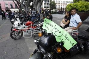 MANIFESTACIÓN MOTOCICLISTAS