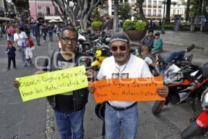 MANIFESTACIÓN MOTOCICLISTAS