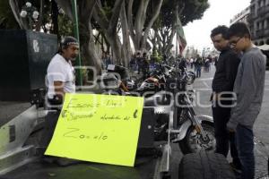 MANIFESTACIÓN MOTOCICLISTAS