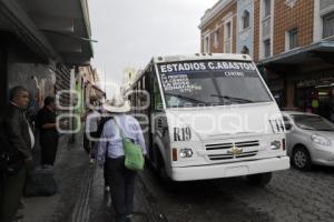 TRANSPORTE PÚBLICO CENTRO HISTÓRICO