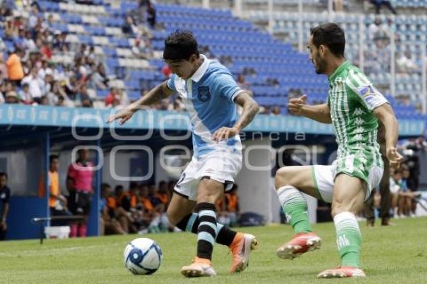 FÚTBOL . CLUB PUEBLA VS REAL BETIS