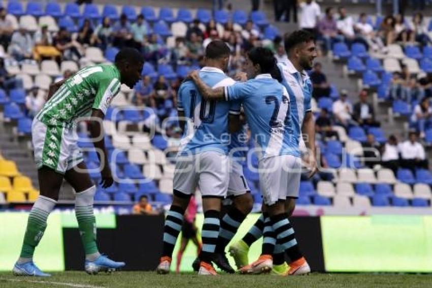 FÚTBOL . CLUB PUEBLA VS REAL BETIS