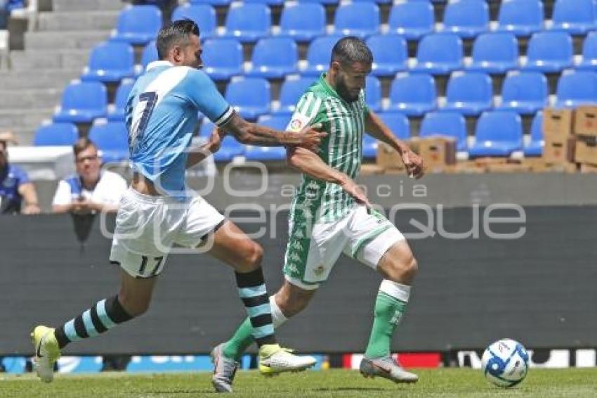 FÚTBOL . CLUB PUEBLA VS REAL BETIS