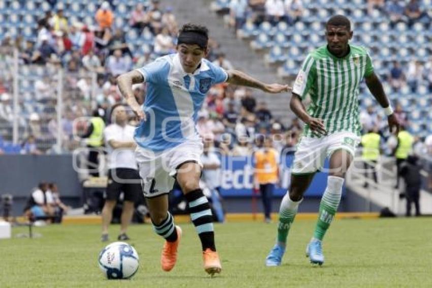 FÚTBOL . CLUB PUEBLA VS REAL BETIS