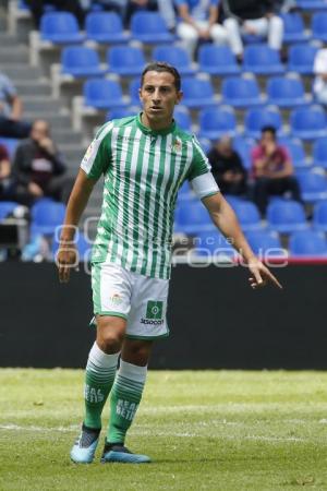 FÚTBOL . CLUB PUEBLA VS REAL BETIS