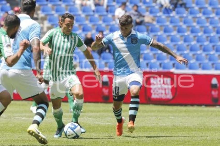 FÚTBOL . CLUB PUEBLA VS REAL BETIS