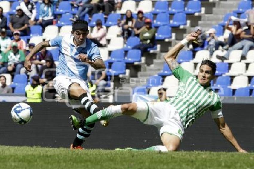 FÚTBOL . CLUB PUEBLA VS REAL BETIS