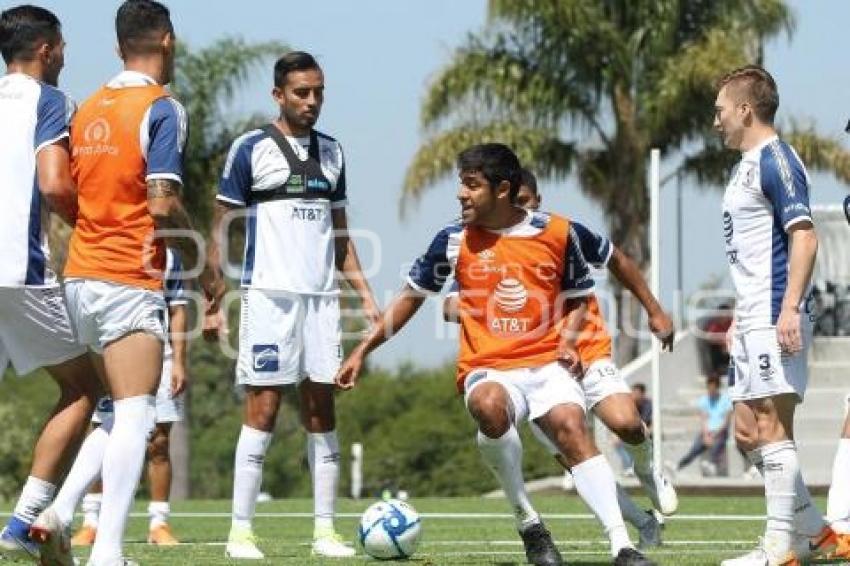 CLUB PUEBLA . ENTRENAMIENTO