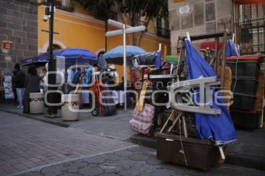 MANIFESTACIÓN . AMBULANTES