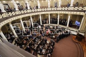 CONGRESO . TOMA DE PROTESTA . LMB