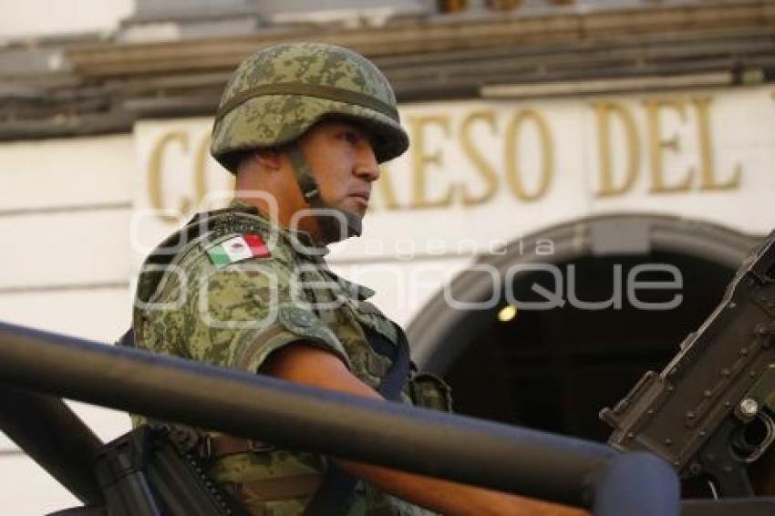 TOMA DE PROTESTA .SEGURIDAD