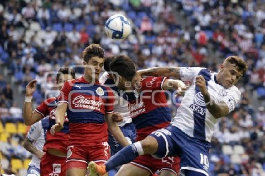 FÚTBOL . CLUB PUEBLA VS CHIVAS