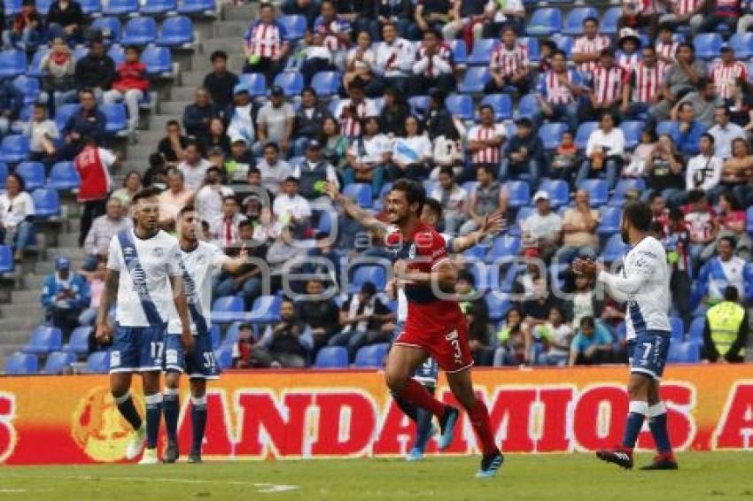 FÚTBOL . CLUB PUEBLA VS CHIVAS