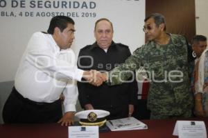 LMB . FIRMA DE CONVENIO DE SEGURIDAD . TEHUACÁN