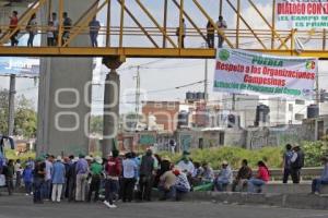 BLOQUEO . AUTOPISTA