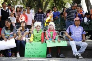 MANIFESTACIÓN DE PAYASOS