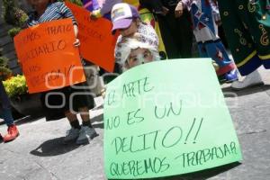 MANIFESTACIÓN DE PAYASOS