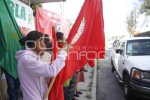 MANIFESTACIÓN . UNTA