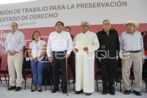 REUNIÓN GOBIERNO ESTATAL . TEPEXCO