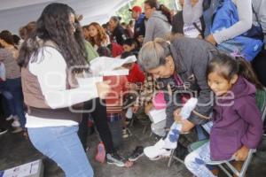 ENTREGA DE CALZADO ESCOLAR . SAN PEDRO CHOLULA