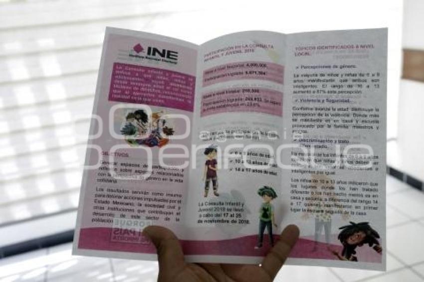 INE . CONSULTA INFANTIL