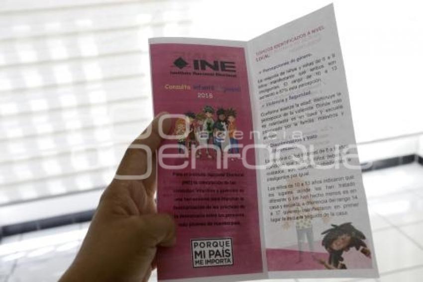 INE . CONSULTA INFANTIL