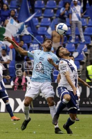 FÚTBOL . CLUB PUEBLA VS PACHUCA