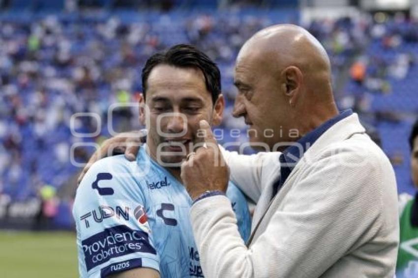 FÚTBOL . CLUB PUEBLA VS PACHUCA