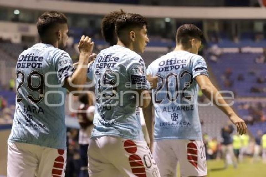 FÚTBOL . CLUB PUEBLA VS PACHUCA