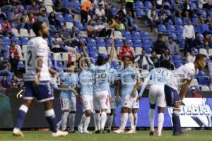 FÚTBOL . CLUB PUEBLA VS PACHUCA